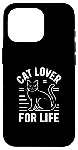 Cat Lover For Life �X�}�z�P�[�X iPhone 16 Pro �p