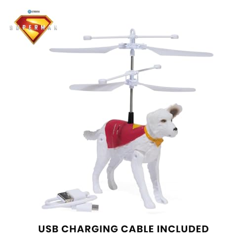 Image of DC Comics Superman Flying Krypto Remote Control Hovering Superdog | 7.5 Inches