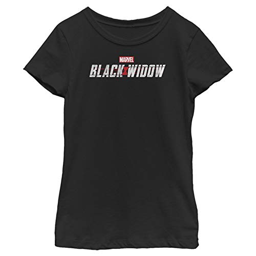 Fifth Sun Girl's Black Widow Logo T-Shirt