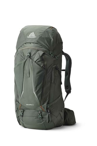 Gregory Baltoro 65L Unisex Backpacking Pack with FreeFloat Suspension, AirCushion Breathable Backpanel, Small, Terrain Green