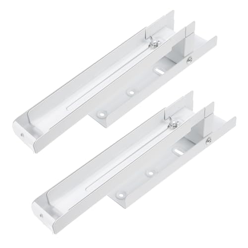COLLBATH 2 Piezas Soporte para Horno Microondas Plegable Soportes De Pared para Microondas Cocina Rejilla