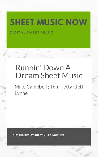 Runnin' Down A Dream Sheet Music (English Edition)