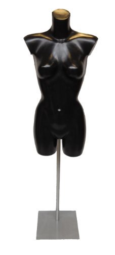 The Shopfitting Shop Mannequin de sport pour femme Noir