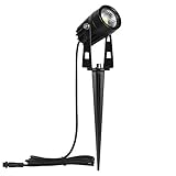 SanGlory 3 W LED Focos de Jardín para SanGlory Juego de 3 piezas y 6 piezas de luces de jardín (1 x Focos LED)