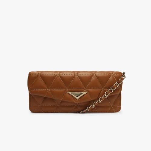 BOLSA TIRACOLO PEQUENA 944 COURO S 50018 1206 0026 SCHUTZ - U - MARROM