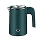 QHYTL Mini hervidor eléctrico de 0,6 L, Caldera de Agua Caliente portátil de Doble Pared de Acero Inoxidable sin BPA, con Apagado automático y protección contra ebullición en seco