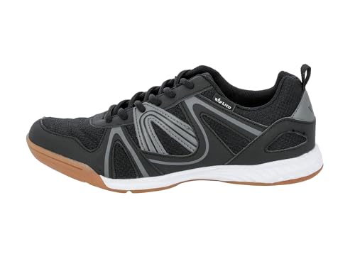 Foto von Lico Herren Fit Indoor Hallenturnschuh, Schwarz Grau, 43 EU
