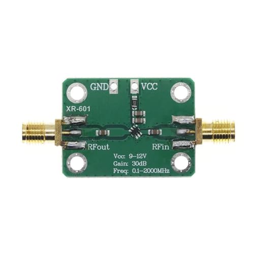 Funsto - Funsto 0.1-2000MHz RF Wide Band Amplifier 30dB High Gain Low Noise LNA Module