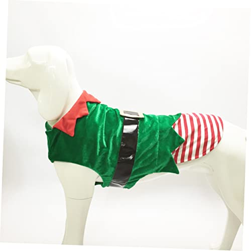 Disfraz de Navidad para perro YARNOW XL verde miniatura 4