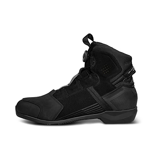 SHIMA Edge Motorcycle Riding Shoes Men Women Ventilated Waterproof Leather Boots Summer Suede ATOP Street Sport Stealth