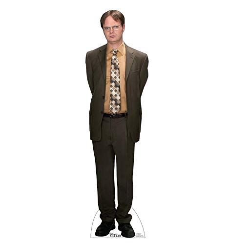 Cardboard People Dwight Schrute Life Size Cardboard Cutout Standup - The Office (TV Series)