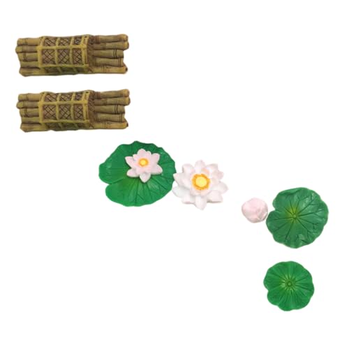 TOYANDONA Adornos De Forma De Pez Oceánico Artificial Delicado para Decoración De Flotante De Imitación para De Imitación para Estanque Accesorio De para