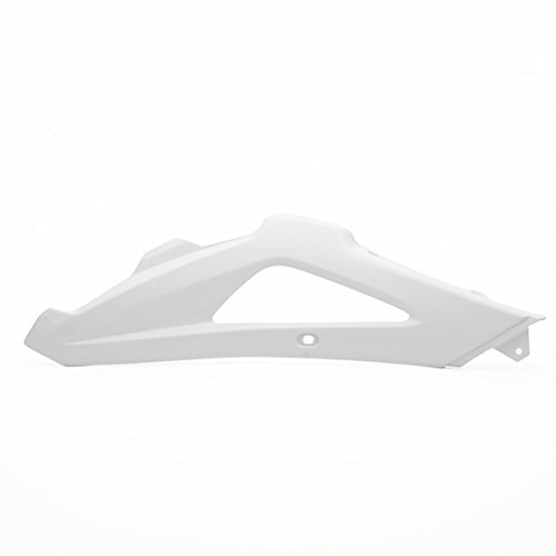  Spoiler laterale radiatore plastiche compatibile con HUSQVARNA TC 250 2008 TC 310 2008/2010 TC 450 2008/2010 TC 510 2008/2010 TE 250 2008 TE 310 2008/2010 TE 450 2008/2010 TE 5102008/2010 bianco