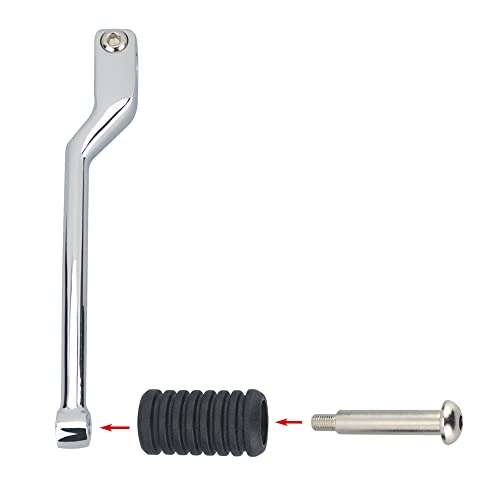 Image of Toe Shift Pegs,Front Shift Lever with Shift pegs fits for 1986-2017 Harley FL Softail, 1988-later Touring and 2008-later Trike Models