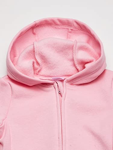 Hanes Baby Zip, Ultimate Zippin Soft Fleece Hoodie For Boys & Girls, Precious Pink/Pink Freeze, 12-18 Months #TOP1