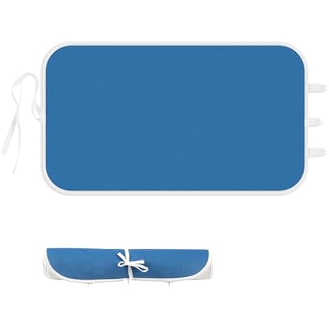 Memeaty Ironing Mat Iron Anywhere Portable Ironing Pad with 3mm Padding for Steam Pressing on Tabletop or Bed - Heat Resistant, Portable, Quilting & Travel Blanket Ironing Board Alternative Cover Cover