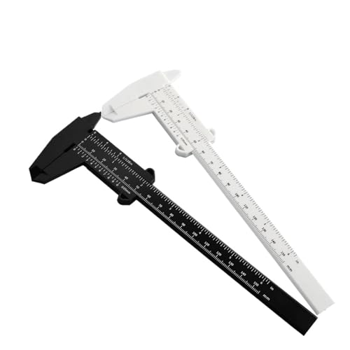 Calibrador Vernier Plástico 150mm Alta Precisión 3 uds miniatura 2