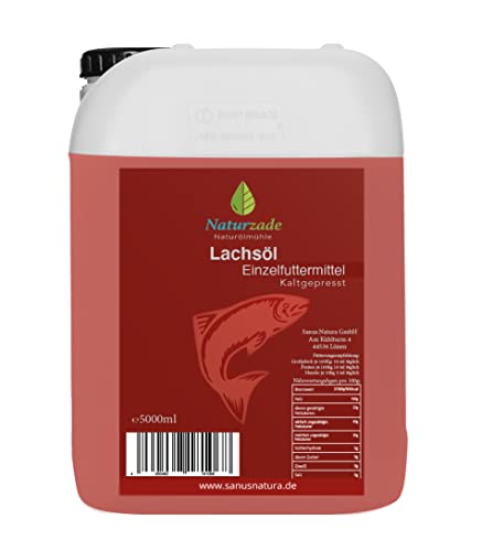 Pets Nature Lachsöl Für Hunde Und Katzen - 1 Liter Reines Premium