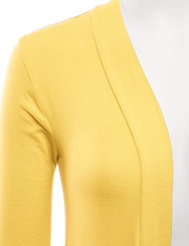 Image of LALABEE Women's Draped Open-Front Long Sleeve Light Weight Cardigan (S~3XL)