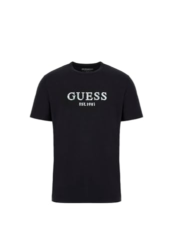T-shirt coton stretch Guess Homme anti-déformation pour une silhouette impeccable
