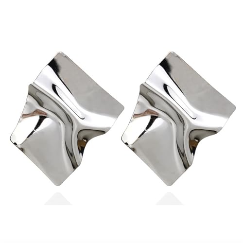 Fashion Statement Earrings Big Geometric Round Earrings Women Hanging Dangle Earrings Drop Earing Modern Female Jewelry (Color : E911yin)