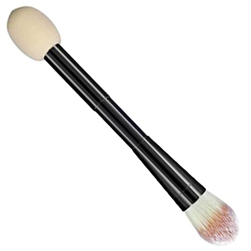 Didiseaon Mini Makeup Sponge Brush Set Double-ended Brush for Cream Foundation Beauty Tool