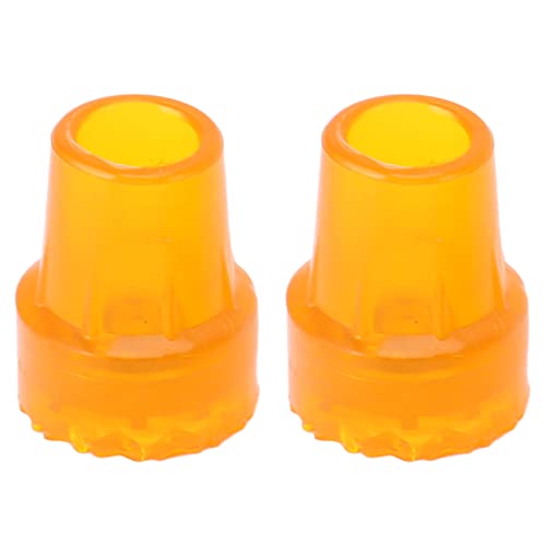 TOPINCN Rubber Cane Tip for Walking Stick, Cane Tip with Elastic,Non Slip Sturdy Replacement Rubber Cane Tips Heavy Duty Crutch Feet Replacement for Walking Stick