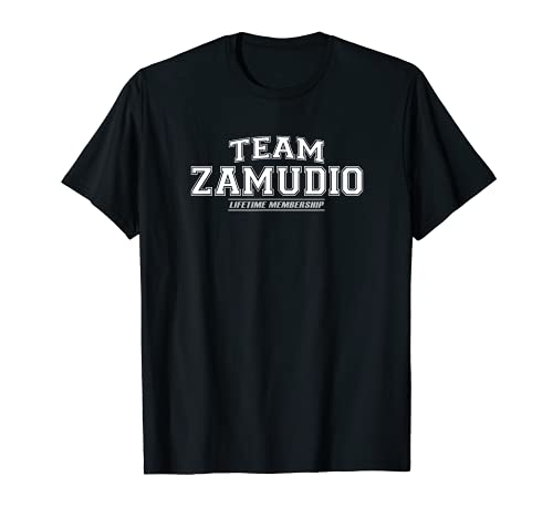 Team Zamudio | Apellido Familiar Orgulloso, Regalo de Apellido Camiseta
