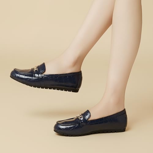 Image of Women's Loafer Shoes Leisure Slip On Work Shoes Comfort Walking Flats