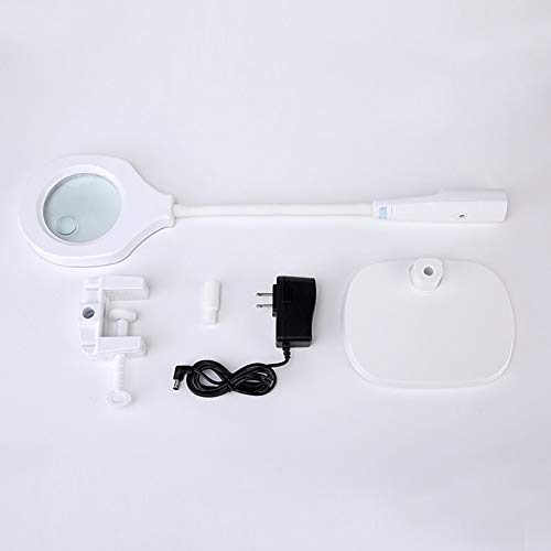 Loupe de table pour travaux de passe-temps et modélisme LIBINFAN avec éclairage LED - 4