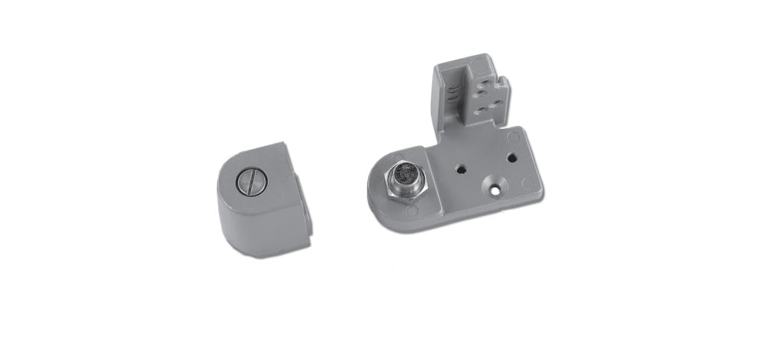 Brixwell 19-424rh Offset Pivot Set 3/4in Alum Door and Frame 1/8in Vertical Adjustment 1/8in Recessed Door Aluminum