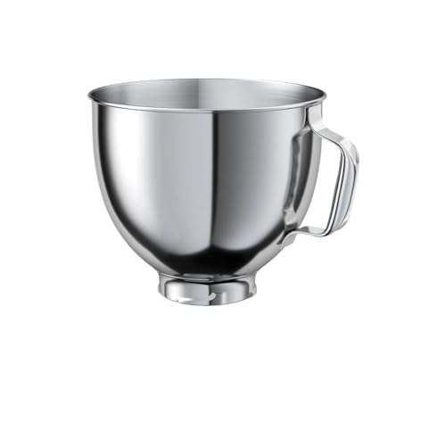 Bol mélangeur acier inoxydable 5QT pièce remplacement robot Kitchenaid tête inclinable 4,5-5L - 2