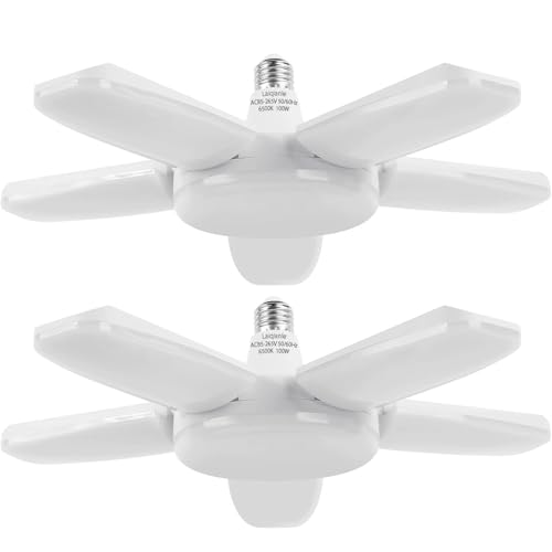 LaiqianleK[WCg 100w 2 LEDV[OCg y_gCg Ɠ 6 F 6500K VƖ tȒP Hsv px߉\ ȃGl Ԍ q [ HpCg Px (2)