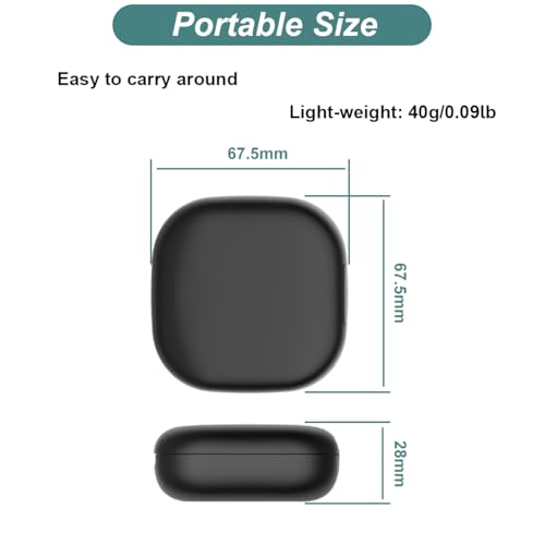 Charging Case for Shokz OpenFit 2/OpenFit 2+ Earbuds (500mAh) by Kissmart - Image 6