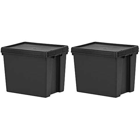Tenlite Heavy Duty 24 Litre Storage Boxes Cover