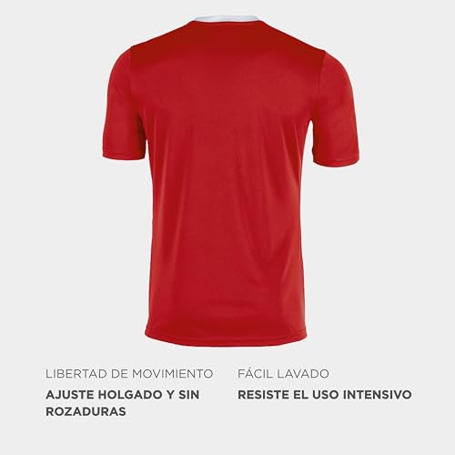 Miniatura 3 de Joma Winner Camisetas Equip. M C, Hombre, Rojo Blanco, 6xs-5xs