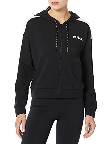 PUMA Women's Chase Cropped Full Zip Hoodie