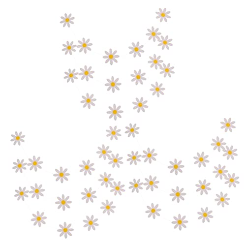 Accessoires papier coréen petite marguerite tire le drapeau guirlande
