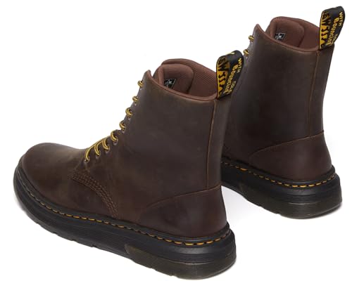 Dr. Martens Unisex Crewson Nubuck Leather Everyday Boots3