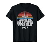 Star Wars X-Wing Rainbow Sun Silhouette T-Shirt