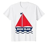 Rhode Island Sailing Boat Boys Girls Toddler T-Shirt
