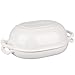 VORRINGARD Enameled Cast Iron Sourdough Bread Oven, Dutch Oven, Loaf Cast Iron Bread Pan for Homemade Bread Baking, Meatloaf Pan with Lid, 7QT, White