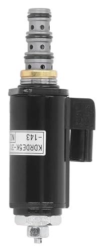 Électrovanne pour excavatrice et pompe hydraulique en acier allié