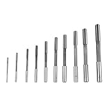 10pcs HSS H8 Straight Shank Chucking Reamers Milling Cutter Tool Set 3/4/5/6/7/8/9/10/11/12mm