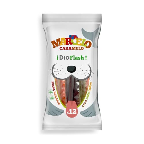 DIA MARCELO CARAMELO polo refrescante mix para congelar bolsa 12 uds