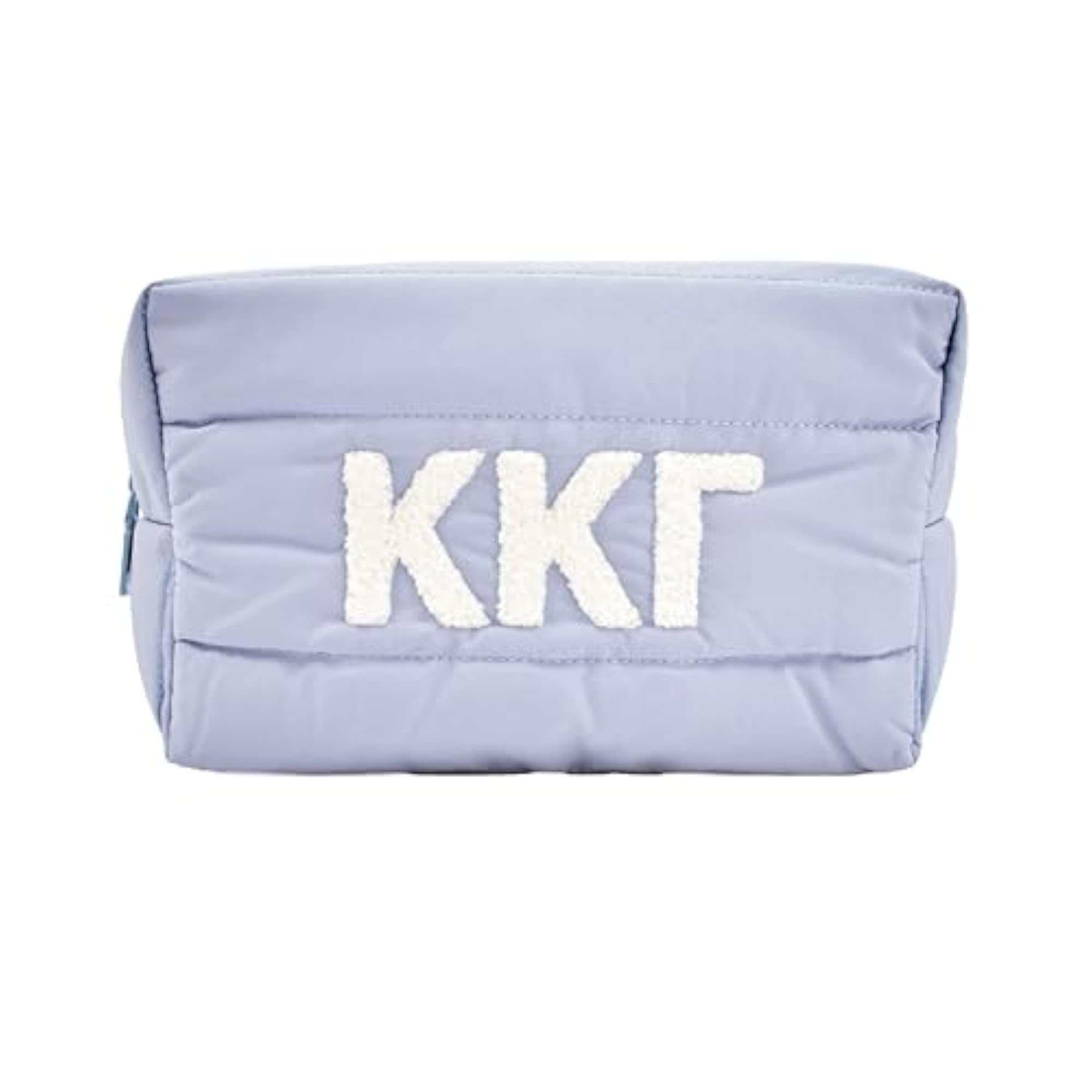 Kappa Kappa Gamma Puffer Makeup Bag, Travel Cosmetic Pouch
