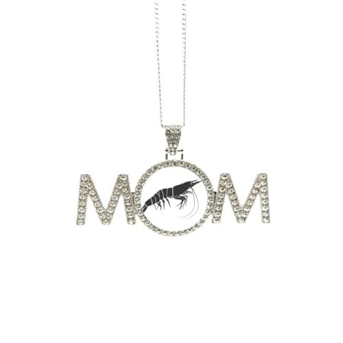 Collier World Shrimp marine organism cadeau fête des mères maman M