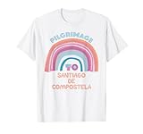Buen Camino Wandern Pilgern Regenbogen Julib Boho