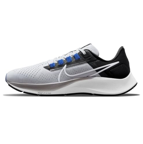 NIKE Air Zoom Pegasus 38 Men's Trainers CW7356 (Wolf Grey/White/Black 006) UK 8 (EU 42.5)