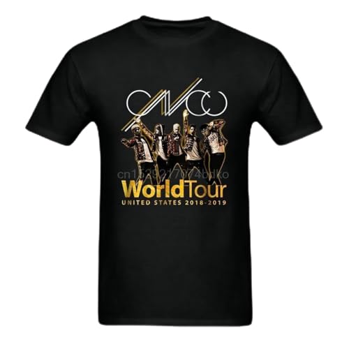 Photo de lalakeLALART6 CNCO-World-Tour-US-2019-Dates-Black-MensWomens-T-Shirt